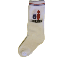 Chaussettes brodées bowling (lot de 3 paires)