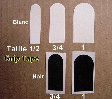 Grip Tape Blanc en 3/4
