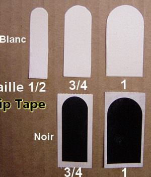 Grip Tape Blanc en 1/2