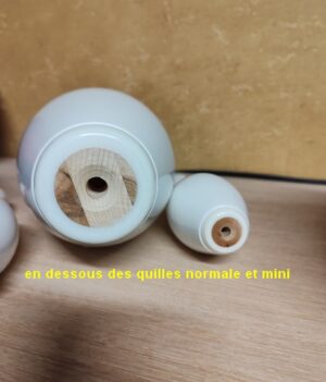 Mini Quille de Bowling (Blanche)