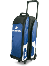 Sac 3 Boules Roulettes Brunswick Blitz Bleu