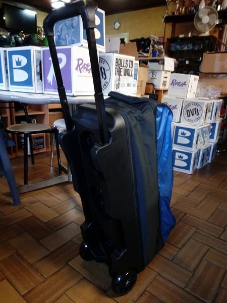 Sac 3 Boules Roulettes Brunswick Blitz Bleu
