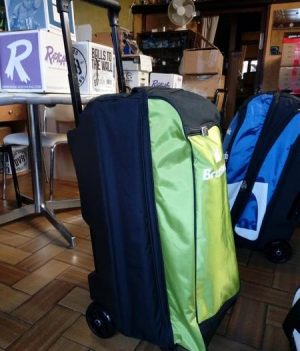Sac 3 Boules Roulettes Brunswick Blitz Vert