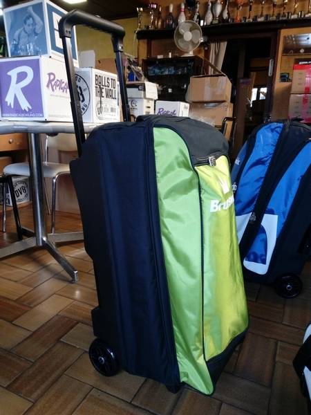 Sac 3 Boules Roulettes Brunswick Blitz Vert