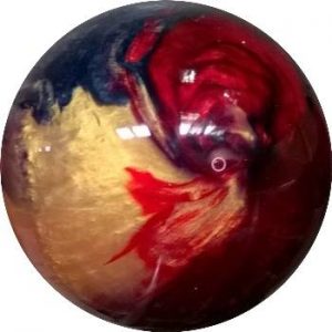 Boule Polyester ProBowl Rouge/Or/Gris Noir