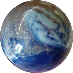 Boule Polyester T-Zone Bleu Arctique (Bleu/Bleu Ciel/Argent)