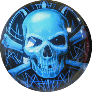 Boule de Spare Fantasy Viz-a-Ball Skull (tête de mort) face