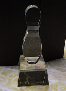 Trophee Cristal Quille image 1