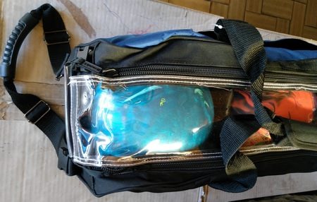 Sac 3 Boules Tote Simple Brunswick Tournament Bleu-Noir
