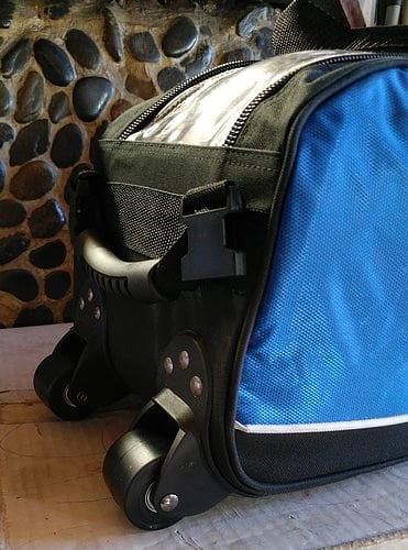 Sac 3 Boules Tote Simple Brunswick Tournament Bleu-Noir