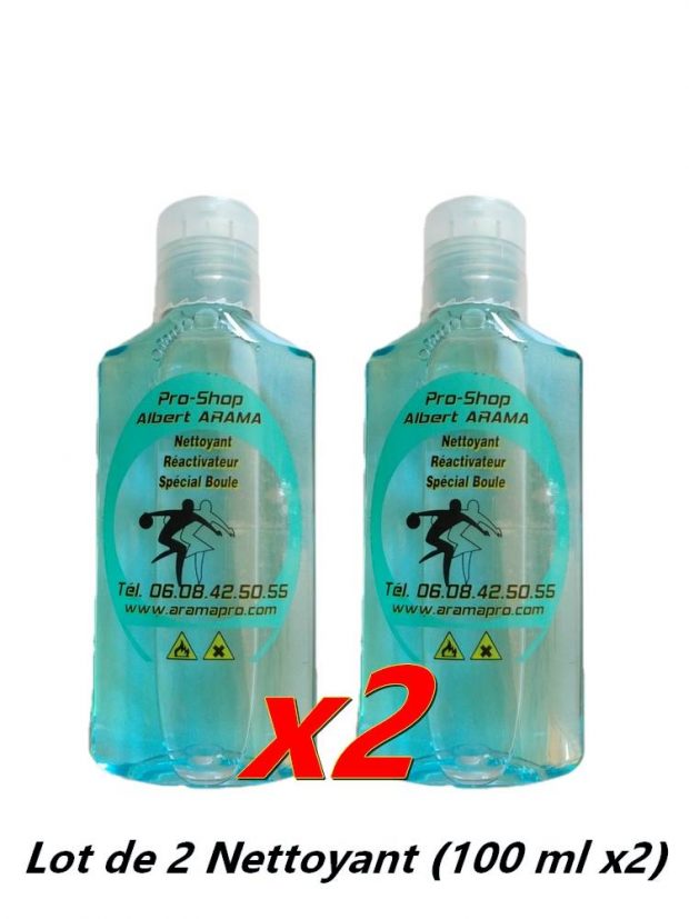 Nettoyant Réactivateur Boules 100ml (Lot de 2)