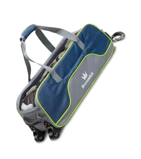 Sac 3 Boules Tote Simple Brunswick Tournament Deluxe Gris/Marine