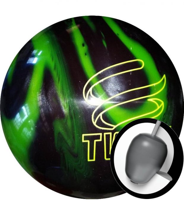 Brunswick Twist Vert Fluo/Noir Twist Vert Fluo/Noir