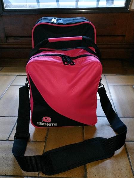 Sac 1 Boule Ebonite Compact Rose/Noir