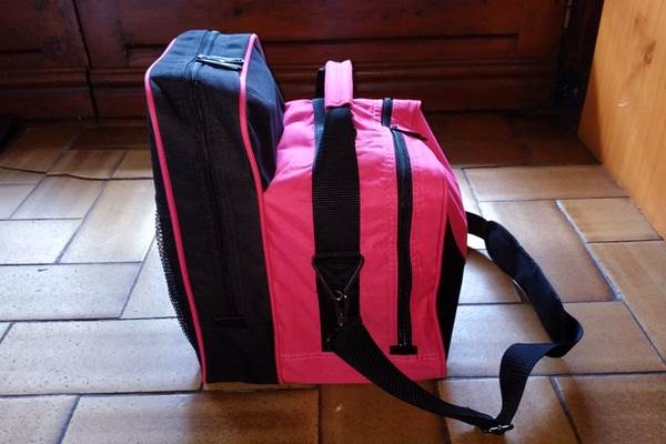 Sac 1 Boule Ebonite Compact Rose/Noir
