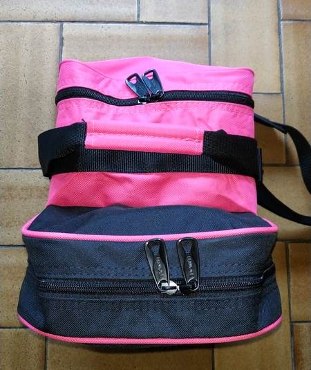 Sac 1 Boule Ebonite Compact Rose/Noir