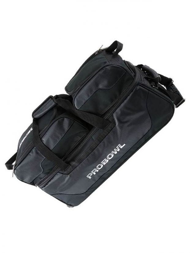 Sac 3 Boules Tote Plus ProBowl Noir/Noir (avec compartiment) Sac 3 Boules Tote Plus ProBowl Noir/Noir (avec compartiment)