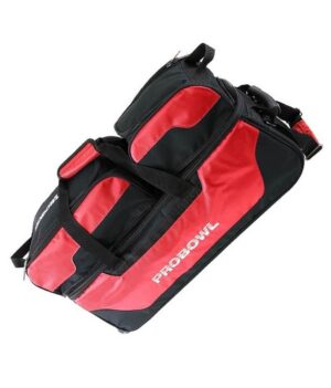 Sac 3 Boules Tote Plus ProBowl Rouge/Noir (avec compartiment)