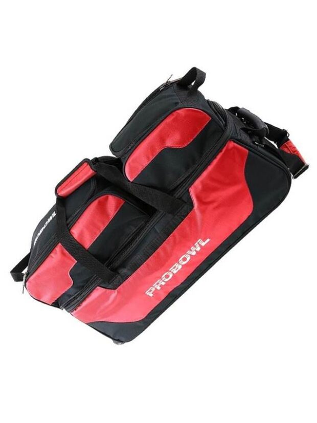 Sac 3 Boules Tote Plus ProBowl Rouge/Noir (avec compartiment)
