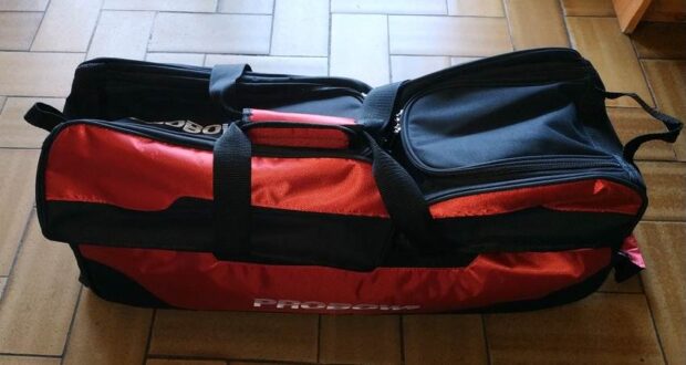 Sac 3 Boules Tote Plus ProBowl Rouge/Noir (avec compartiment)