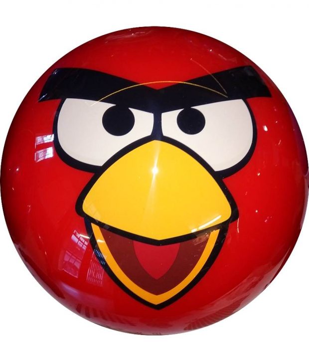 Angry Birds Rouge (Semi Transparente)
