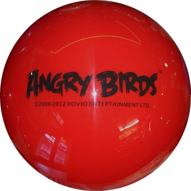 Angry Birds Rouge (Semi Transparente)