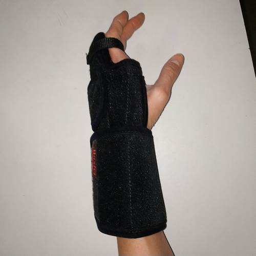 Poignet Power Paw Noir (Gaucher Large)