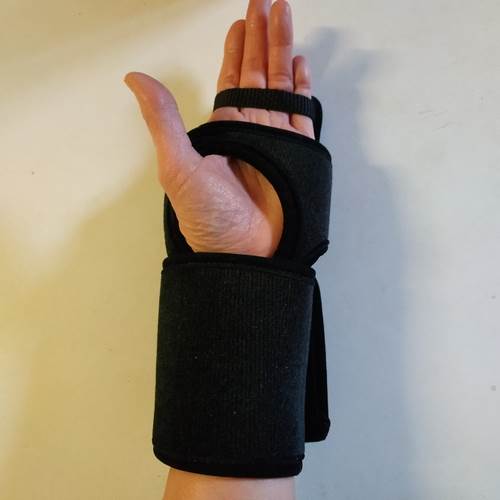 Poignet Power Paw Noir (Gaucher Large)