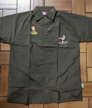 Chemise légère Motif Titi Kaki (Medium)