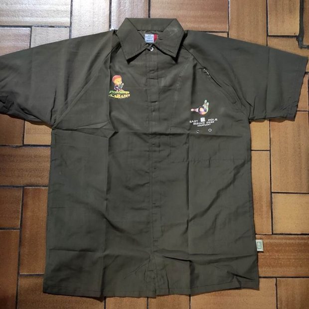 Chemise légère Motif Titi Kaki (Medium)