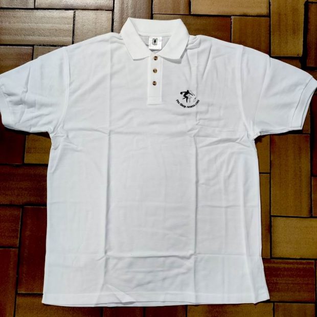Polo Motif bowling Blanc (XX-Large)