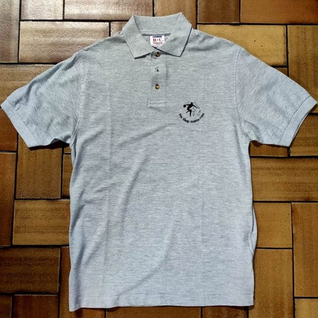 Polo-ProShop-Gris-recto Polo Motif bowling Gris Clair (Small)