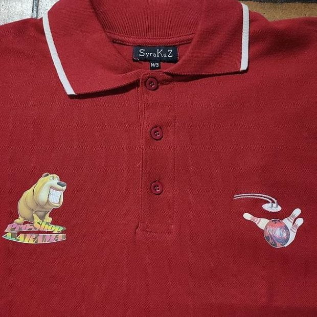 Polo Motif Chien Rouge (Medium)