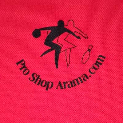 Polo Motif bowling Rouge avec poche (XX-Large)