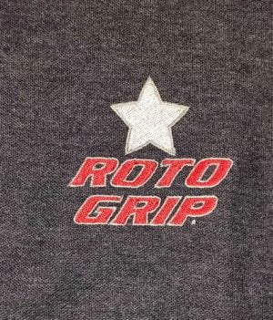 Polo RotoGrip Gris/Blanc/Rouge (Large)