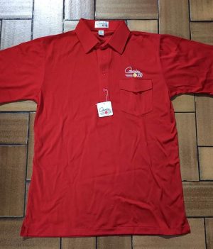 Polo-Shirt Columbia Rouge (Medium)