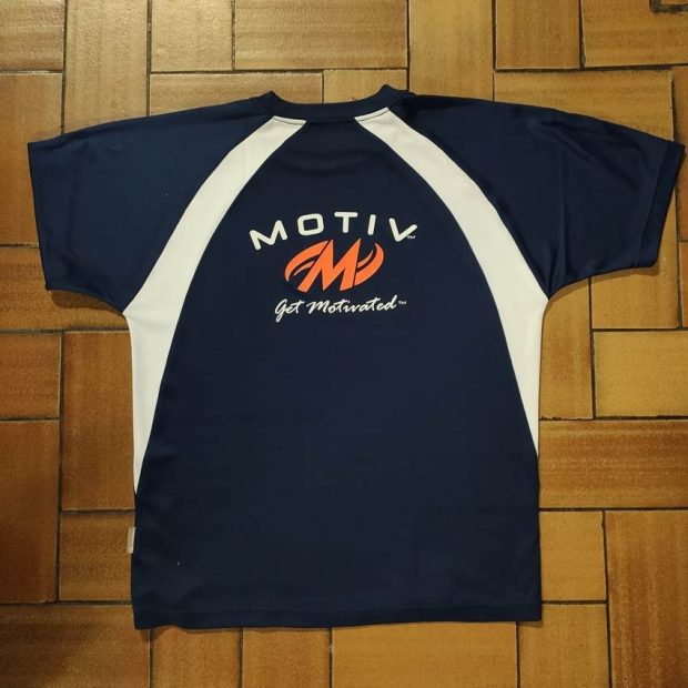 Motiv T-Shirt Bleu Marine (Large)