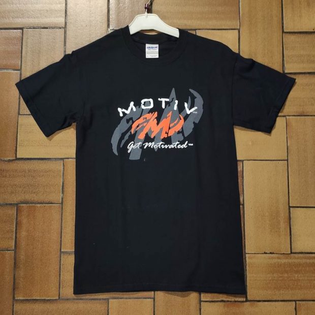 Motiv T-Shirt en Coton Noir (Small)