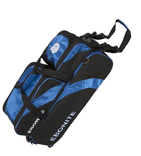 Sac 3 Boules Tote Plus Ebonite Bleu/Noir (avec compartiment)