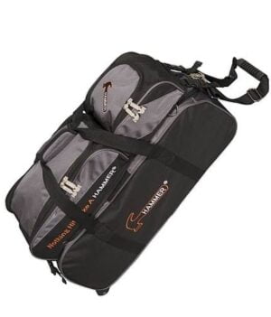 Sac 3 Boules Tote Plus Hammer Gris/Noir (avec compartiment)