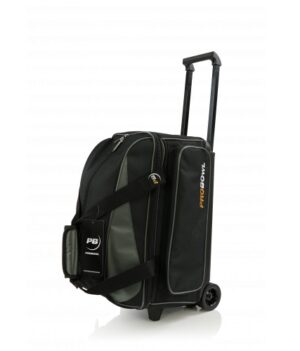 Sac 2 Boules Roulettes ProBowl Gris/Noir