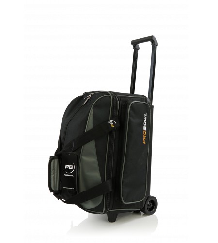 Sac 2 Boules Roulettes ProBowl Noir