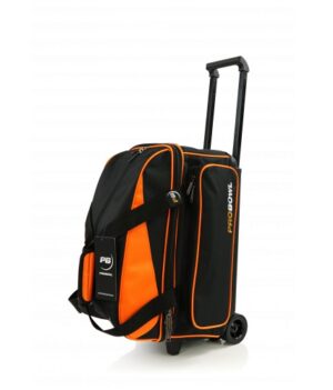 Sac 2 Boules Roulettes ProBowl Orange/Noir