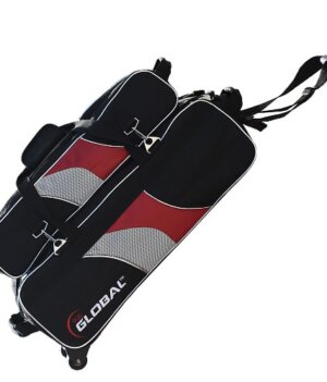Sac 3 Boules Tote Plus 900 Global Noir/Argent/Rouge