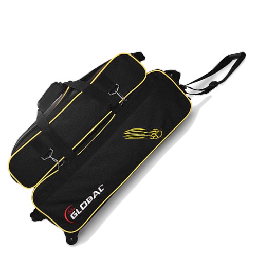 Sac 3 Boules Tote Plus 900 Global Noir/Jaune