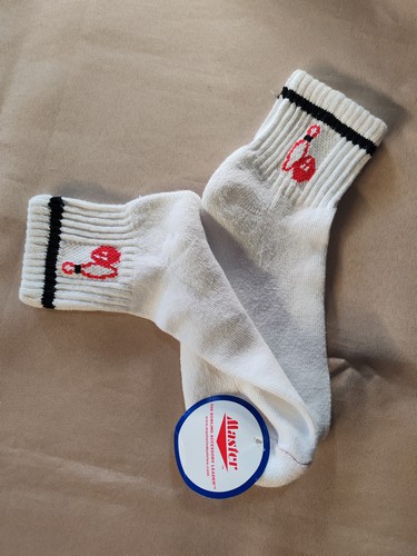 Chaussettes courtes femme (bordure noir)