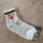 Chaussettes courtes femme (bordure noir)