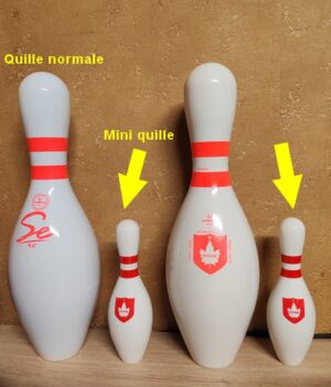Mini Quille de Bowling (Blanche)