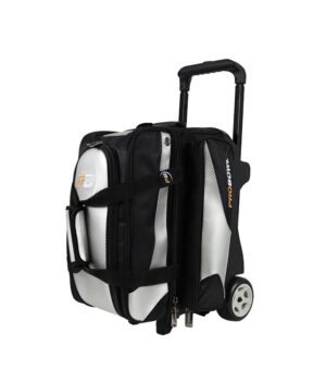 Sac 2 Boules Roulettes Deluxe ProBowl Argent/Noir