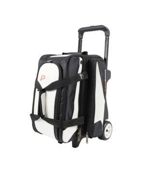 Sac 2 Boules Roulettes Deluxe ProBowl Blanc/Noir